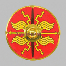 Roman Parma Shield - Red