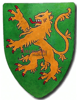 Rampant Lion - Green