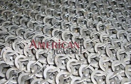 8 MM CHAIN MAIL (FLAT RIVETED)