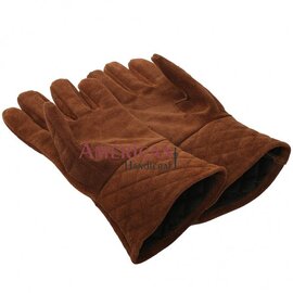 Suede Gauntlet Gloves